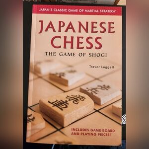Japanese Chess Shogi Game Wooden Set